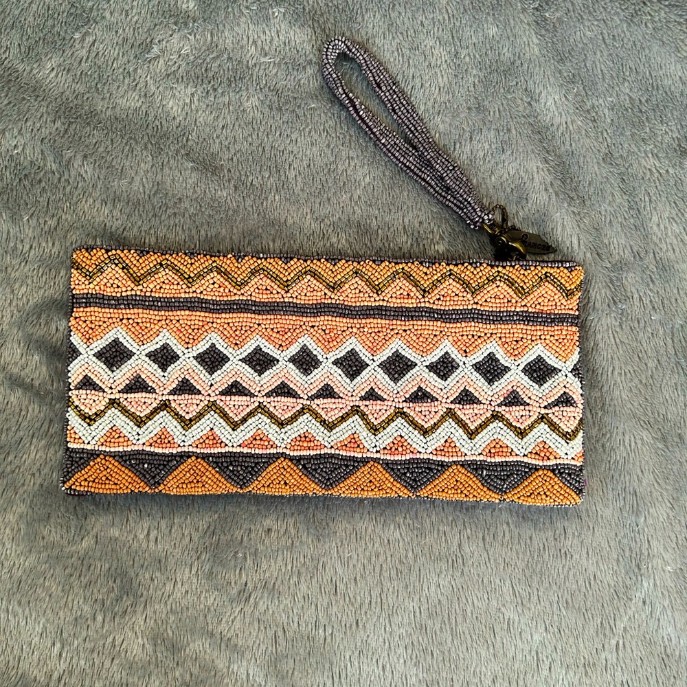 Mary Frances Wristlet